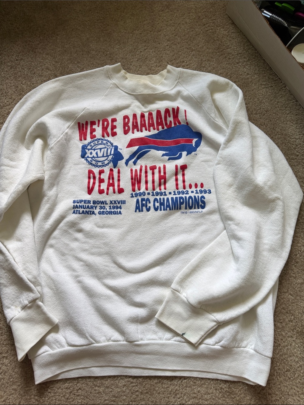 Buffalo bills were back crewneck